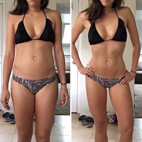 Postura pode mudar completamente a aparência do corpo nas fotos (Foto: Reprodução/ Instagram)