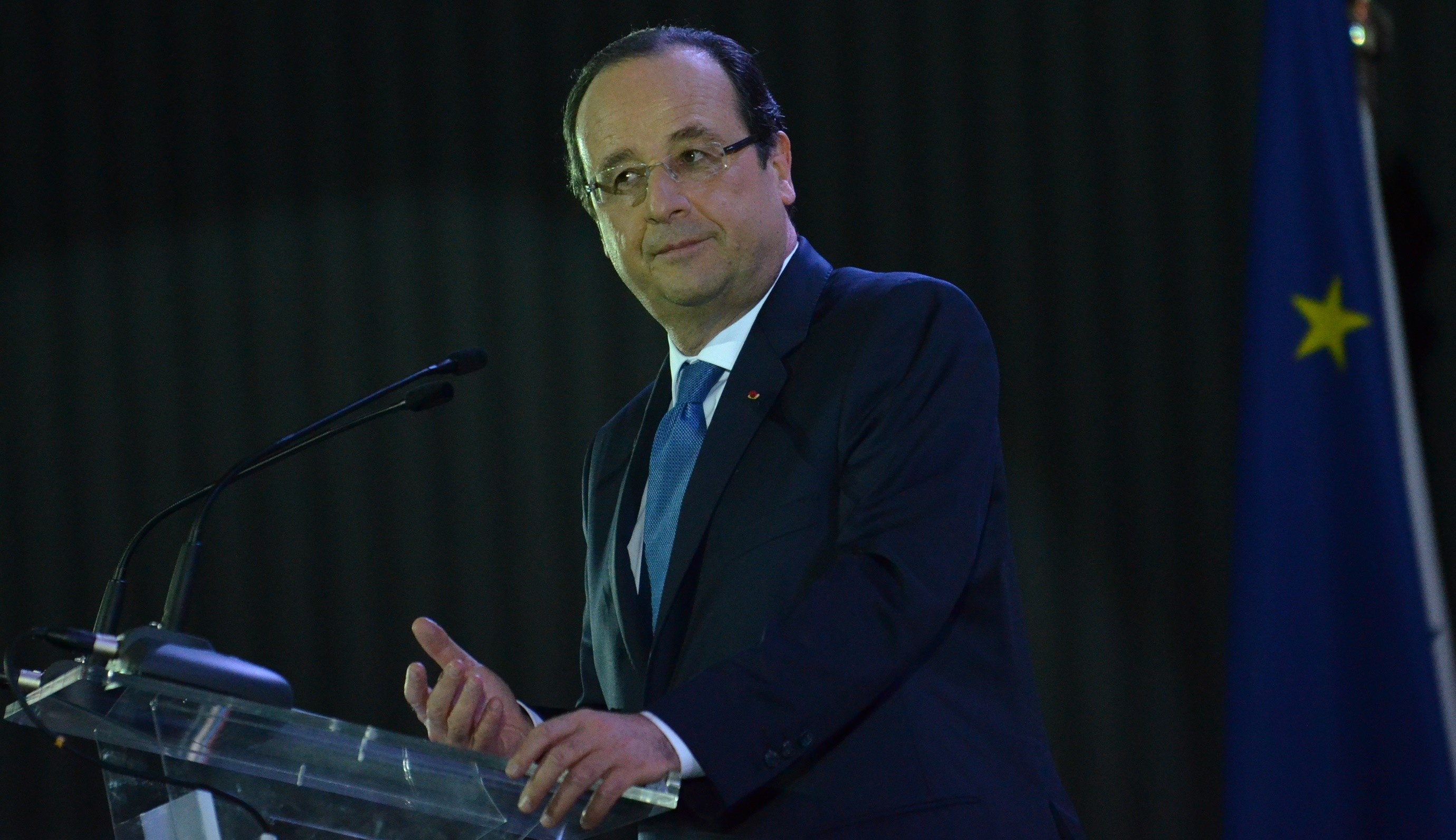 O presidente da França, François Hollande, classificou episódio como atentado (Foto: José Cruz/ Agência Brasil)